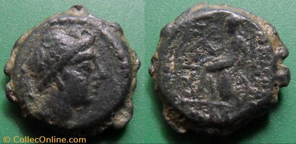 Royaume Séleucide-Antiochos IV monnaie antique av jc ap grecque royaume seleucide antiochos iv