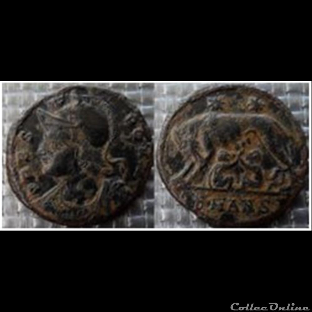 monnaie antique romaine e31 vrbs roma antioche