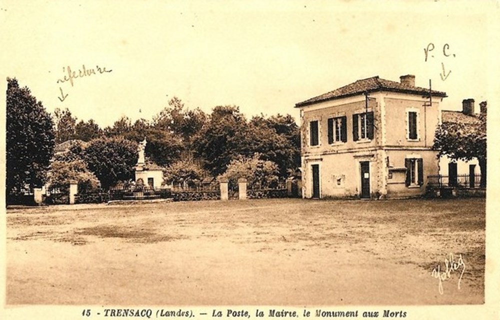 Carte Postale (40) Trensacq divers carte postale 40 trensacq