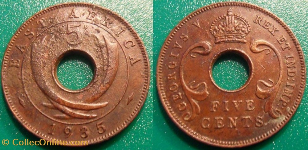 5 Cents 1935 monnaie monde 5 cents 1935