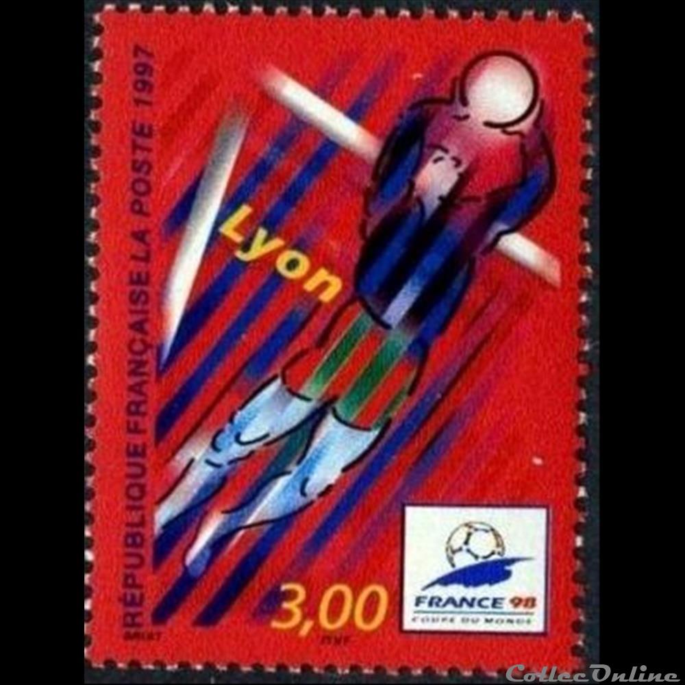 timbre assignat 1996 france 98 lyon marseille nantes paris
