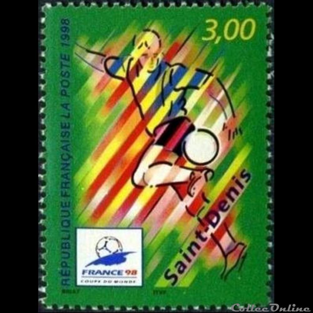 timbre assignat 1995 france 98 bordeaux saint denis ballons