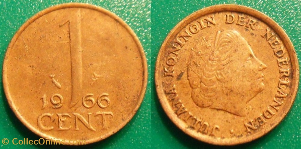 1 Cent 1966 monnaie monde pay ba 1 cent 1966