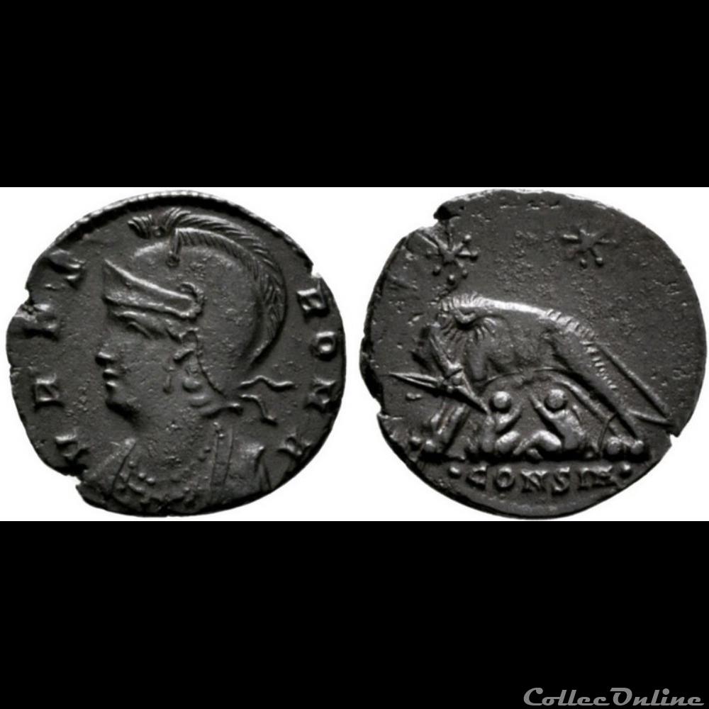 monnaie antique romaine h31 vrbs roma constantinople
