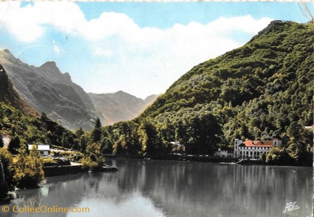 cartes postales europe france ariege ax les thermes