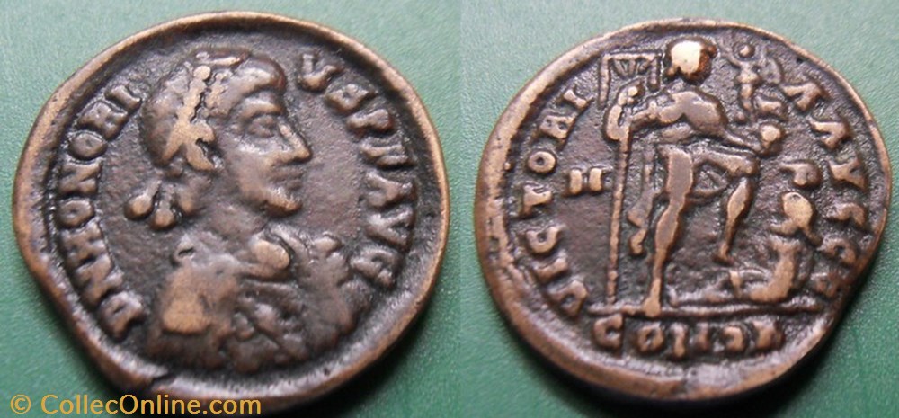 G- Le Bas Empire Honorius Solidus Faux moderne monnaie antique av jc ap romaine republicaine imperiale g le bas empire honorius solidus faux moderne