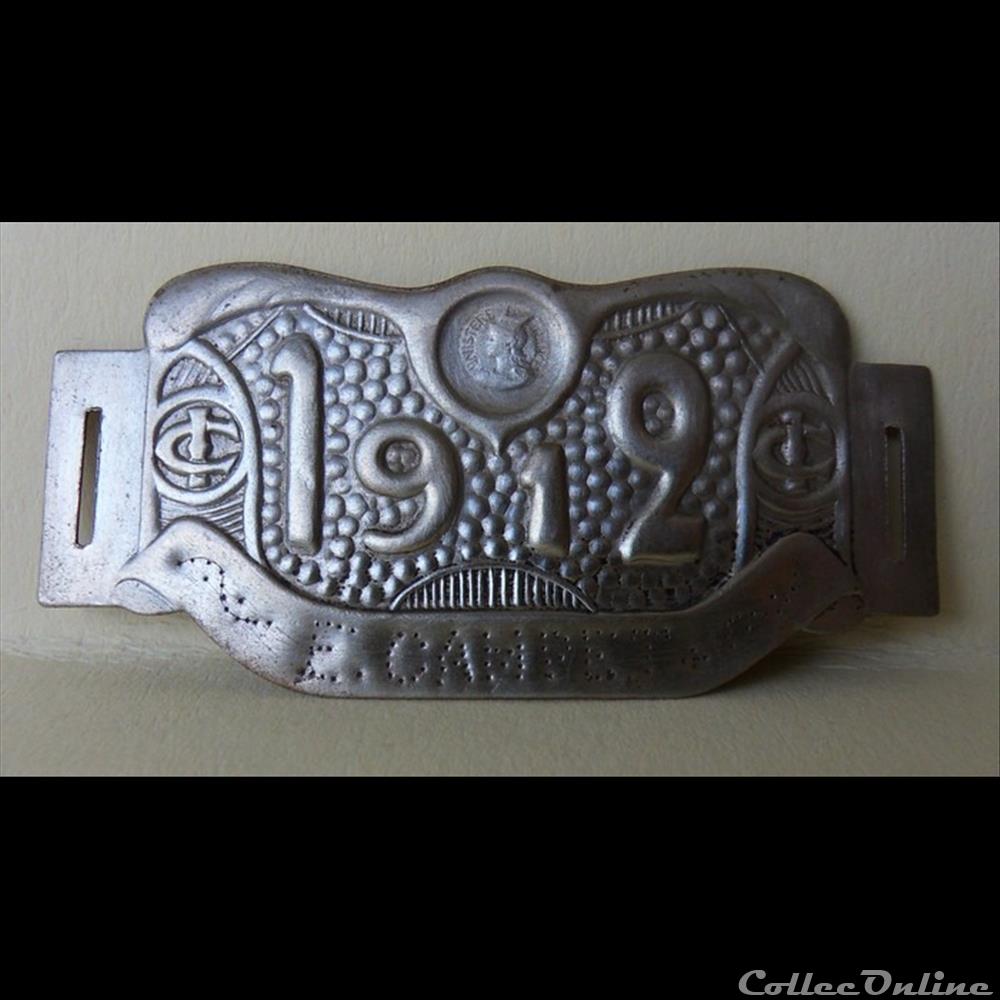 transport assignat pf velo 1912