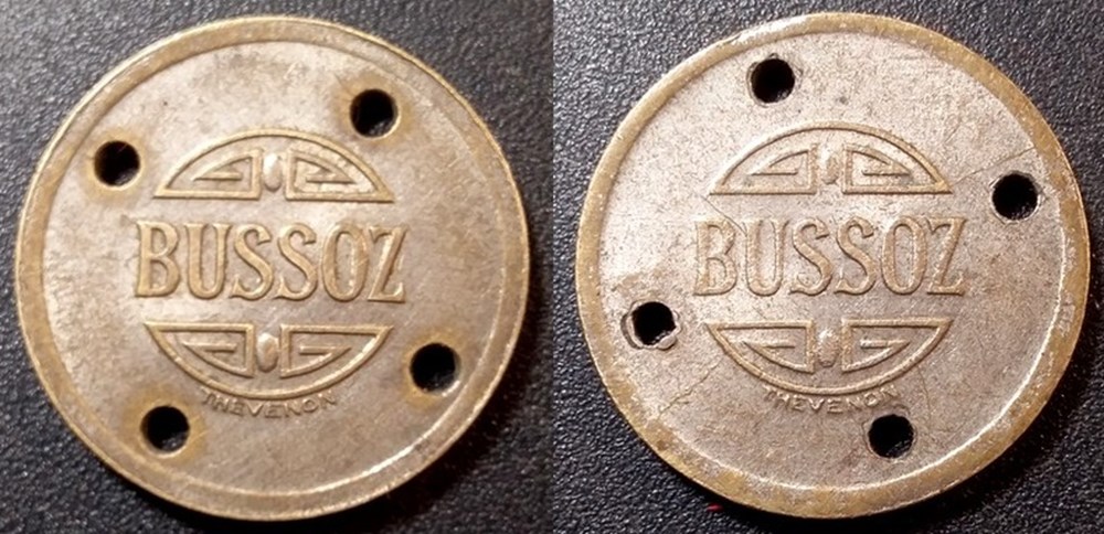 fb- Bussoz - Jeton Bussoz monnaies paranumismatique jetons poids fb bussoz jeton bussoz