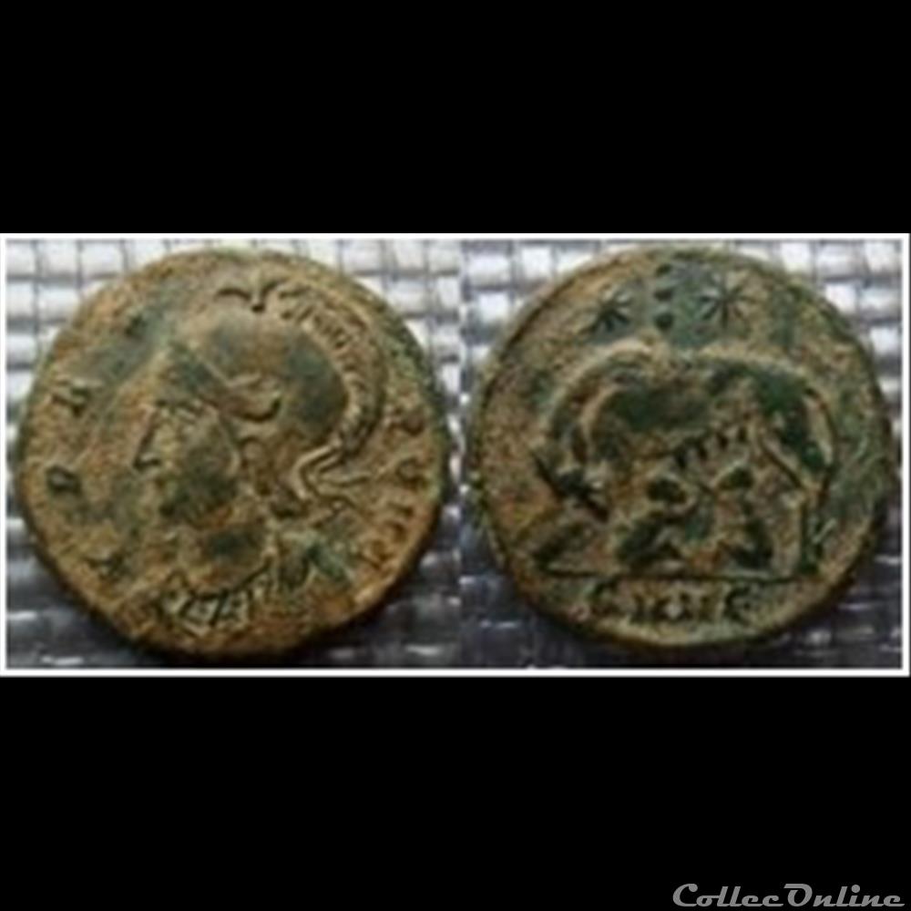 monnaie antique romaine l1 vrbs roma nicomedie