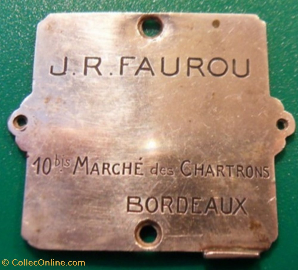 Plaque d'adresse Bordeaux divers plaque adresse bordeaux