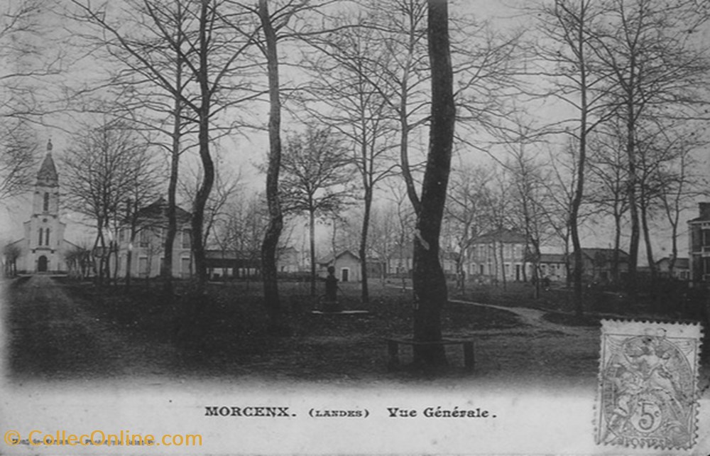 Carte Postale (40) Morcenx divers carte postale 40 morcenx