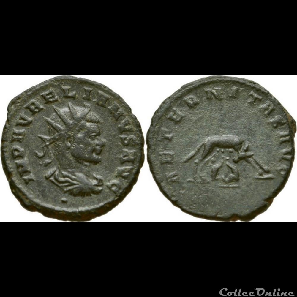 C12 Aurelien 270-275 monnaie antique romaine c12 aurelien 270 275