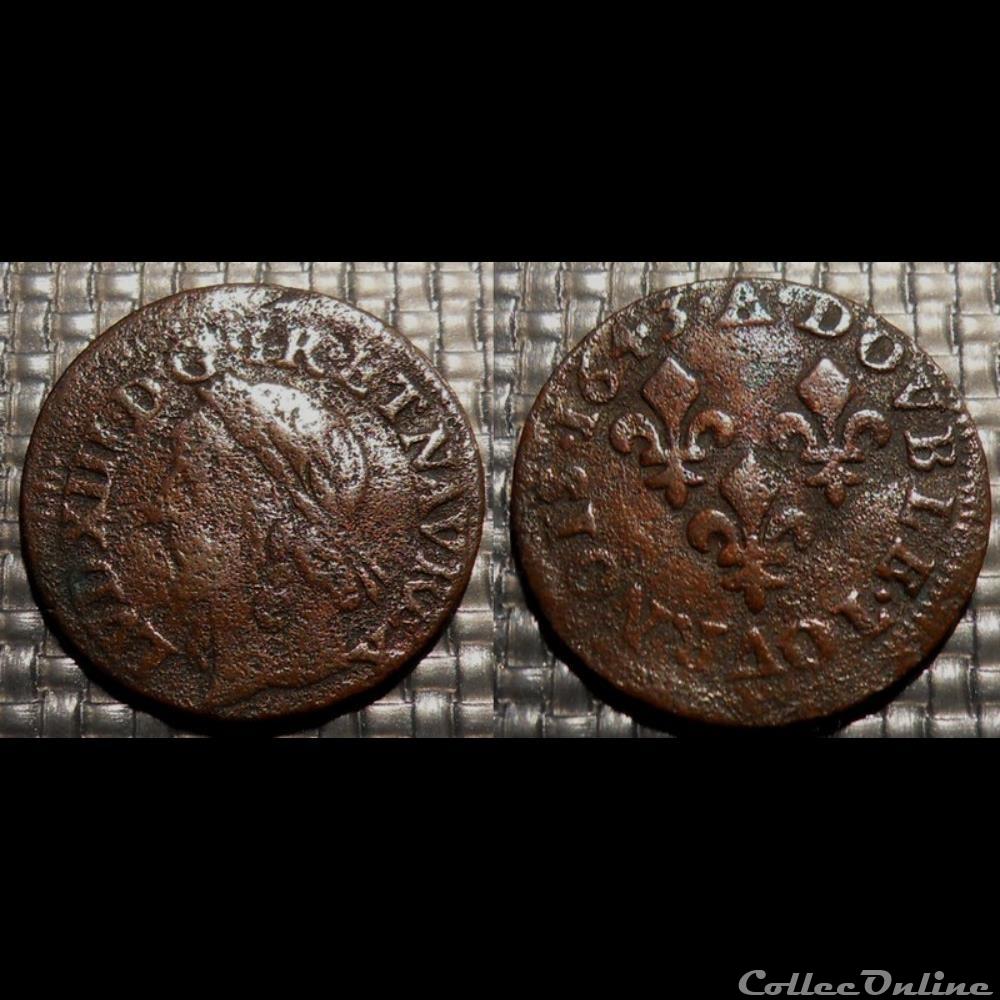 monnaie france royale g1 louis xiii paris