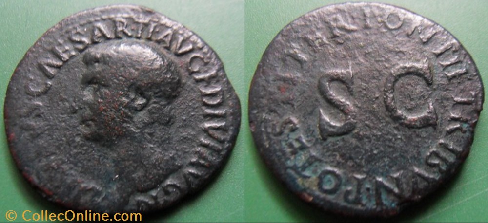 B-Julio-Claudiens Drusus As monnaie antique av jc ap romaine republicaine imperiale b julio claudiens drusus as