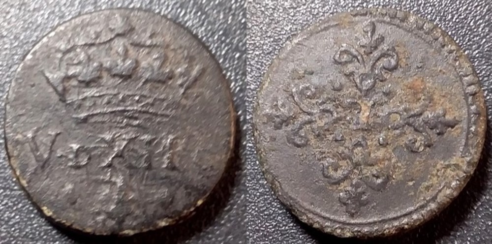France Poids monétaire pour 1/2 Franc Louis XIII V-D XII G divers france poids monetaire pour 1 2 franc louis xiii v d xii g