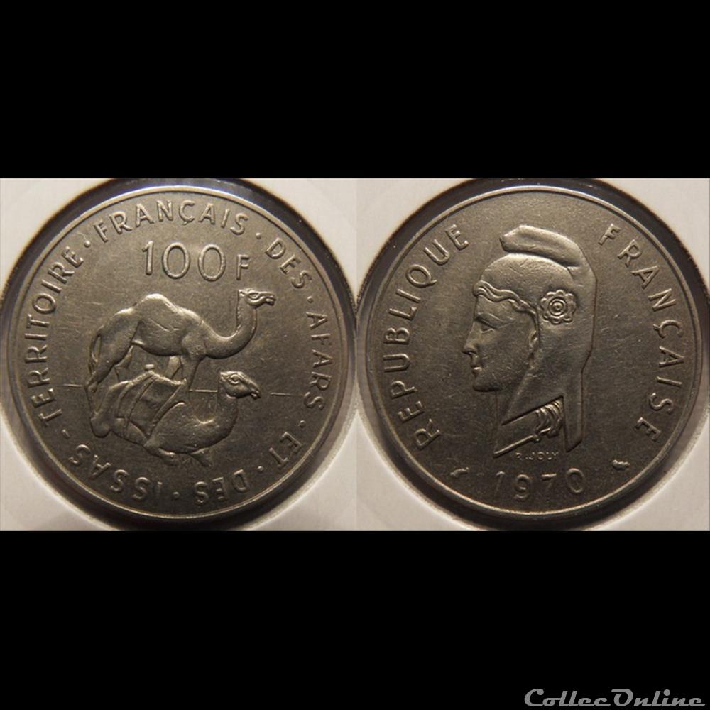 Djibouti - Territoire Français des Afars et des Issas 100 Francs République Française 1970 monnaie france colony djibouti territoire francais des afars et des issas 100 francs republique francaise 1970