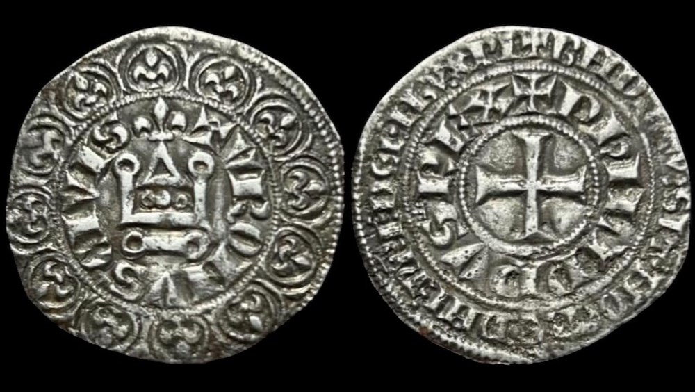monnaies europe medievale france royales philippe iv gros tournois a l 0 long et au lis