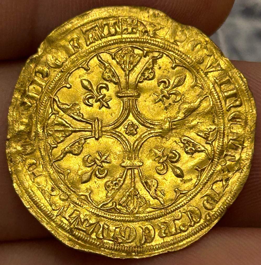 monnaies europe medievale france royales jean ii le bon royal or 2eme emission