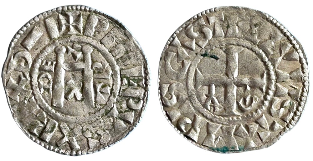 Philippe Ier Denier Étampes du type de l’obole second exemplaire connu monnaies europe medievale france royales philippe ier denier etampes du type de l obole second exemplaire connu