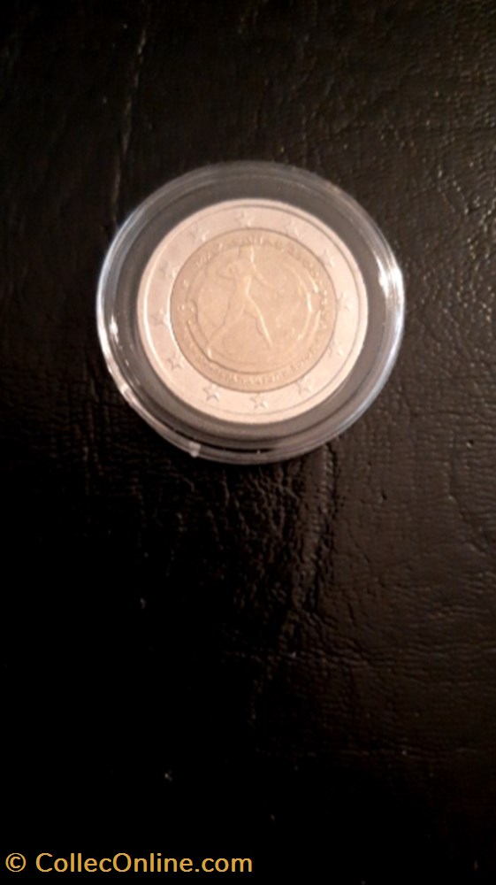 monnaie 2 euros 2010 bataille de marathon grece