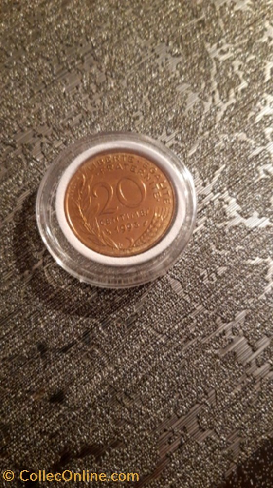 20 centimes 1993 Marianne monnaie 20 centimes 1993 marianne