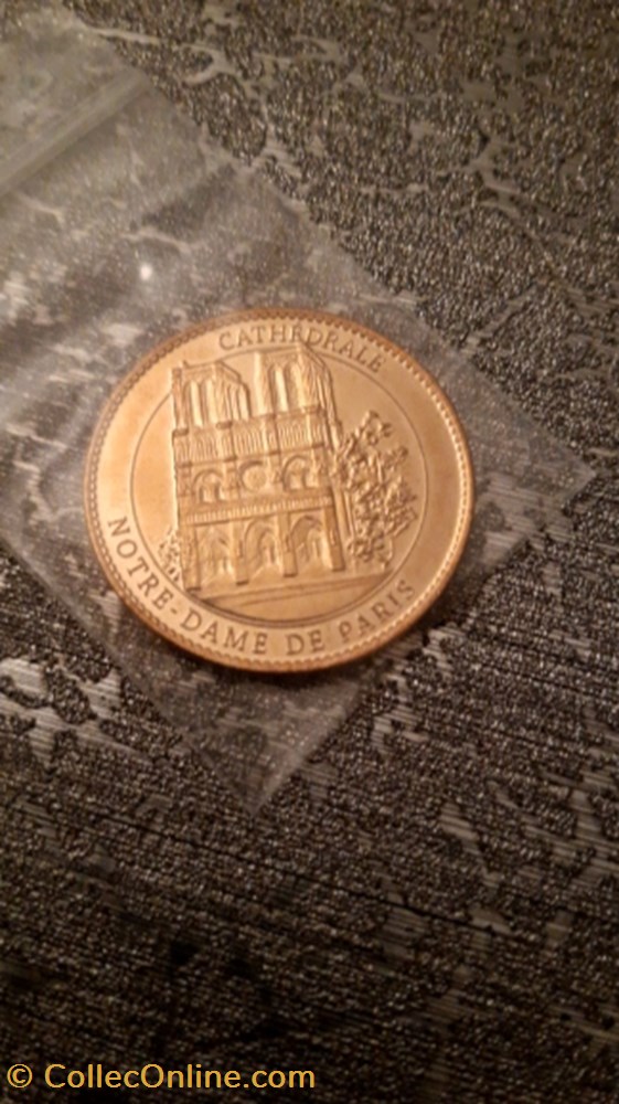 Jeton Notre-dame de paris medaille jeton notre dame de paris