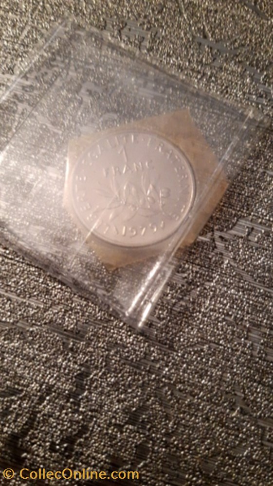 1 franc 1979 la semeuse FDC monnaie 1 franc 1979 la semeuse fdc