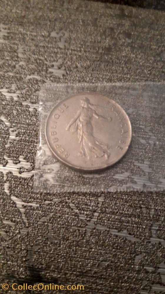 monnaie 5 francs 1990 semeuse