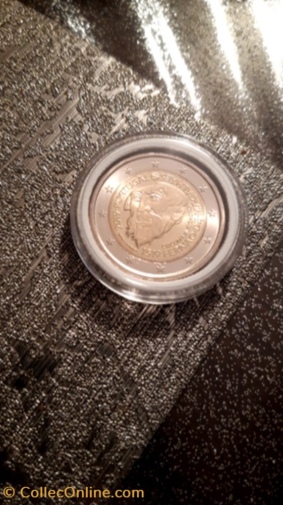 2 euro 2019 les 500 ans du tour du monde de Magellan Portugal monnaie 2 euro 2019 les 500 ans du tour du monde de magellan portugal