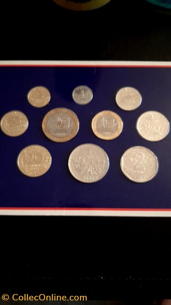 monnaie serie bu 1994