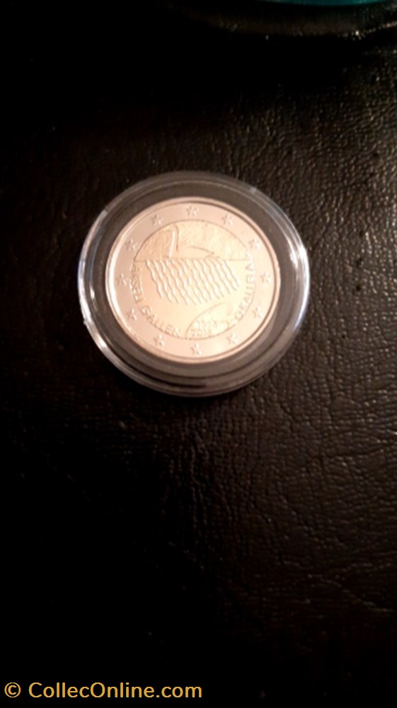 2 euros 2015 Askeli gallen-kallela Finlande monnaie 2 euros 2015 askeli gallen kallela finlande