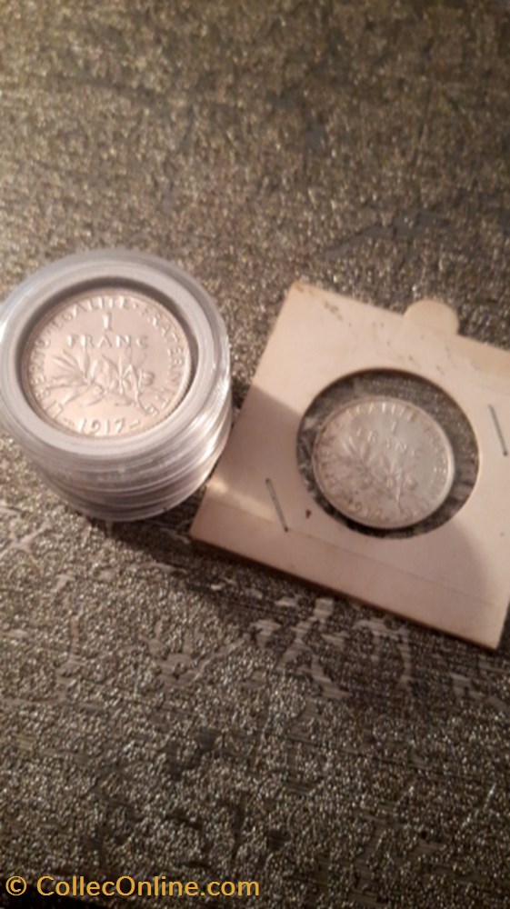 1 franc 1917 la semeuse monnaie 1 franc 1917 la semeuse