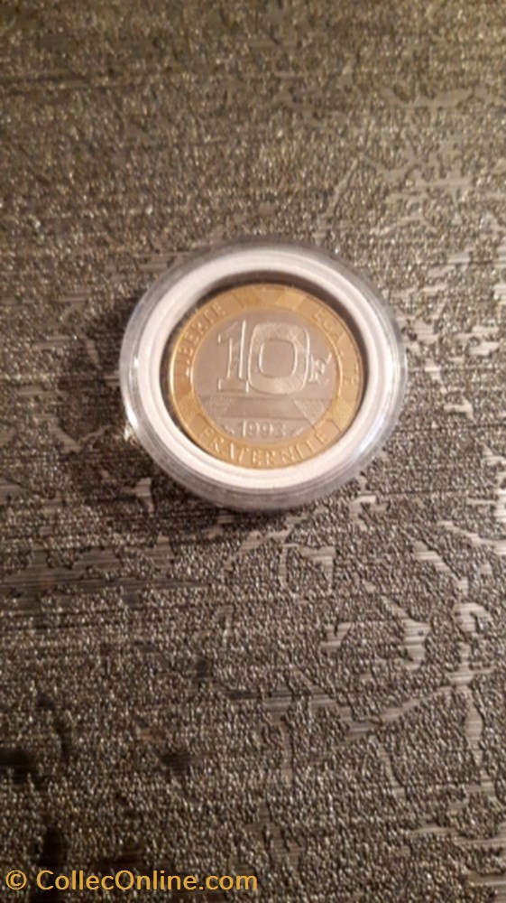 10 francs 1993 Genie de la bastille B.E monnaie 10 francs 1993 genie de la bastille b e