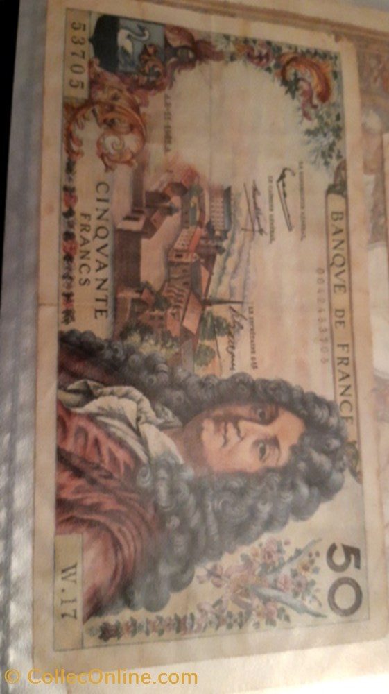 billet 50 francs 1962 racine