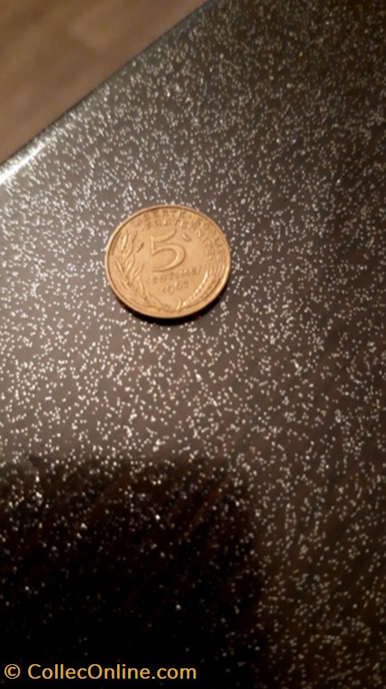 monnaie 5 centimes 1967 marianne