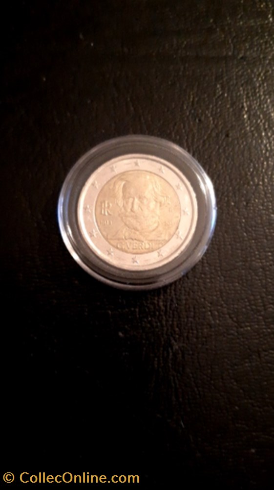 2 euros 2013 Guiseppe Verdi Italie monnaie 2 euros 2013 guiseppe verdi italie