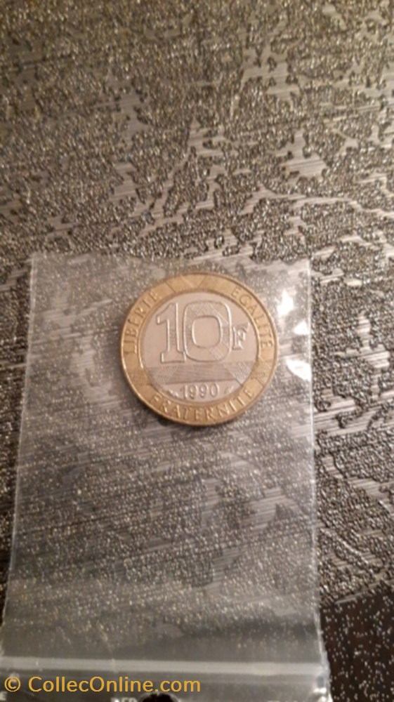 10 francs 1990 Genie de la bastille monnaie 10 francs 1990 genie de la bastille