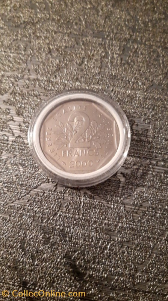 2 francs 2000 semeuse monnaie 2 francs 2000 semeuse