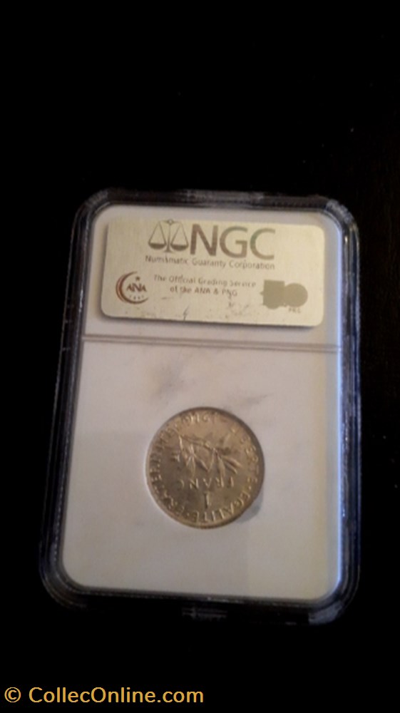 monnaie 1 francs semeuse 1916