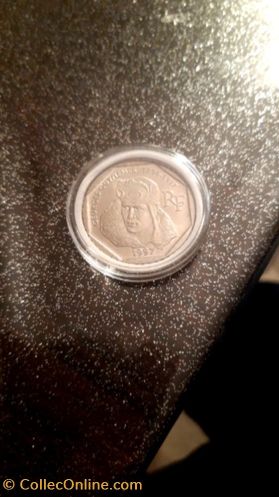 2 francs 1997 georges guynemer monnaie 2 francs 1997 georges guynemer