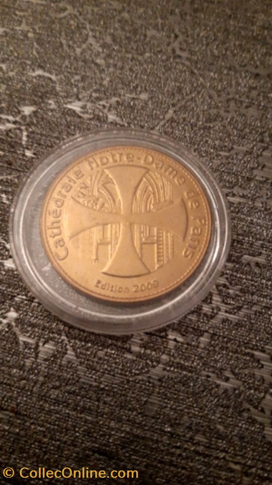 Jeton Notre-dame de paris medaille jeton notre dame de paris