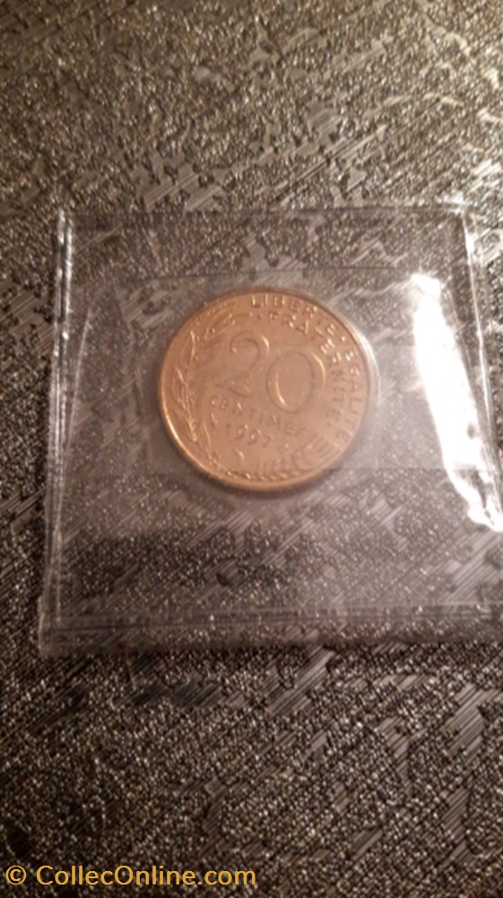 20 centimes 1997 B.U Marianne monnaie 20 centimes 1997 b u marianne