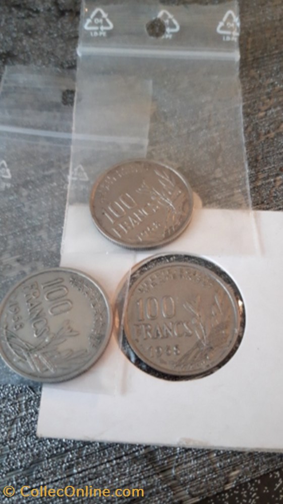 100 francs cochet 1958 monnaie 100 francs cochet 1958