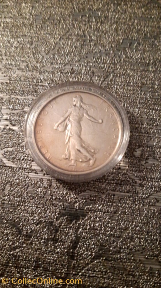 monnaie 5 francs 1961 semeuse