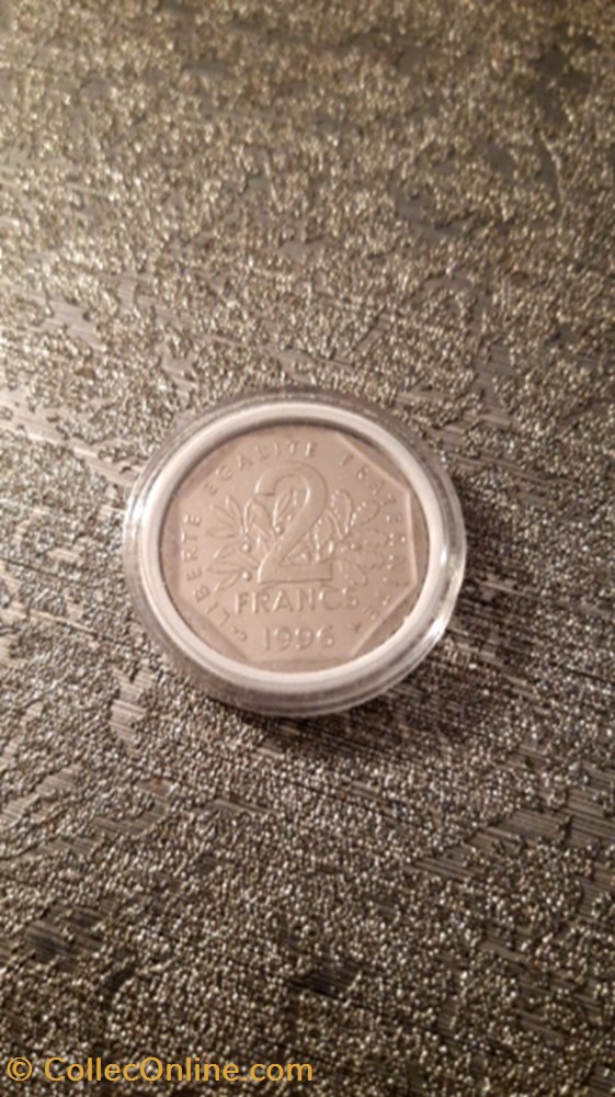 2 francs 1996 semeuse monnaie 2 francs 1996 semeuse