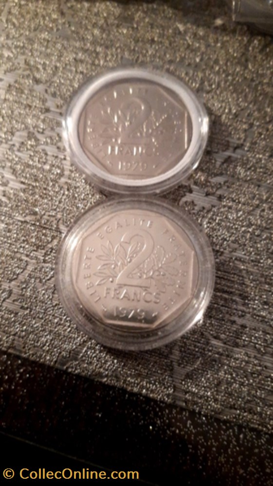 monnaie 2 francs 1979 semeuse fdc