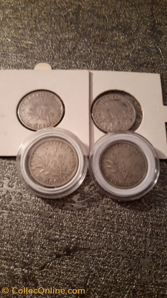 1 franc 1906 la semeuse monnaie 1 franc 1906 la semeuse