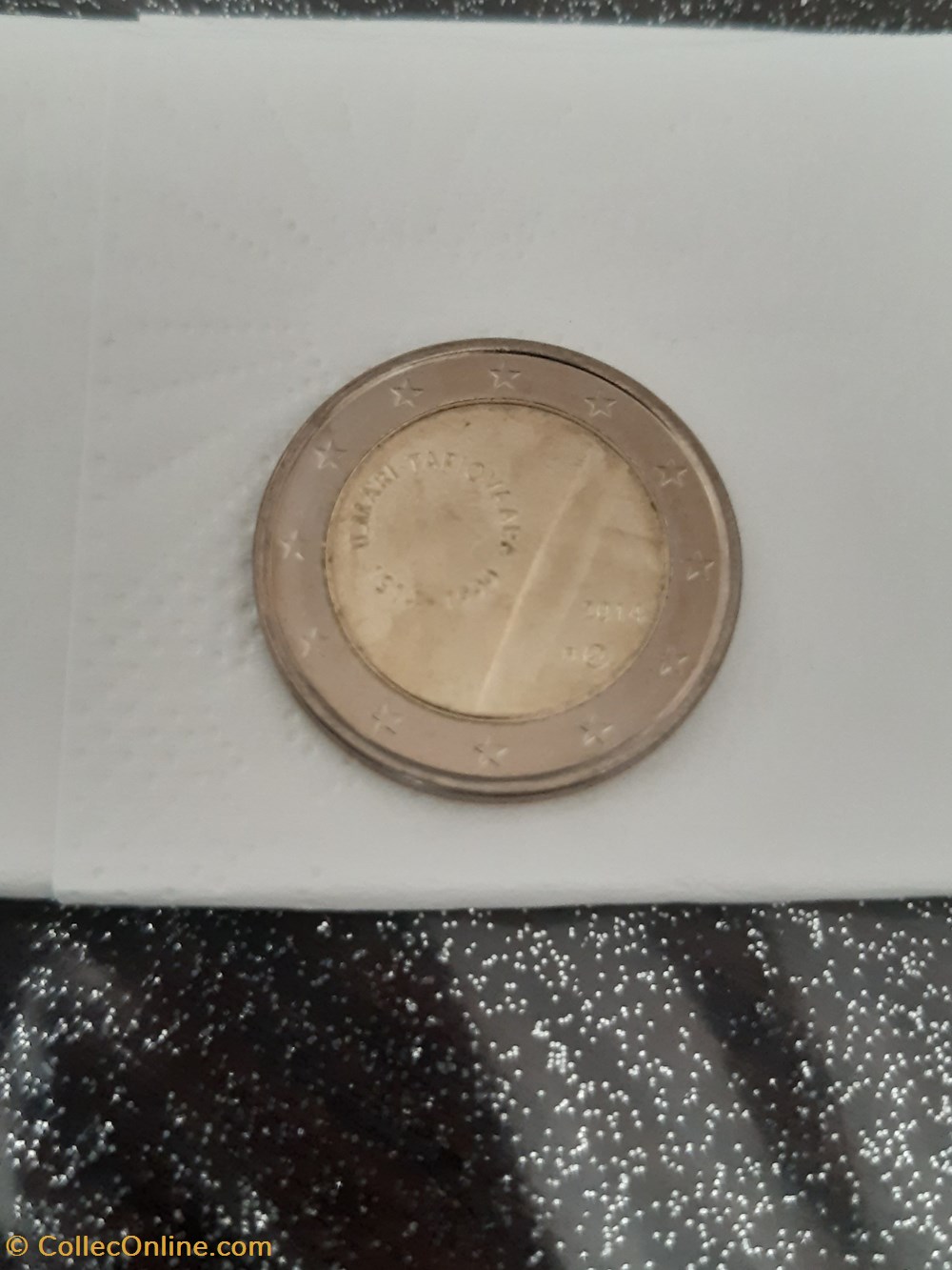 2 euros Finlande 2014 Ilmari Tapiovaara monnaies 2 euros finlande 2014 ilmari tapiovaara