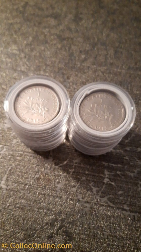 1 franc 1915 la semeuse monnaie 1 franc 1915 la semeuse