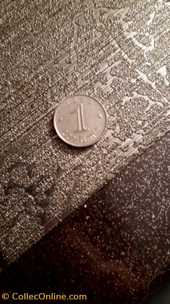 monnaie 1 centimes 1963 epi